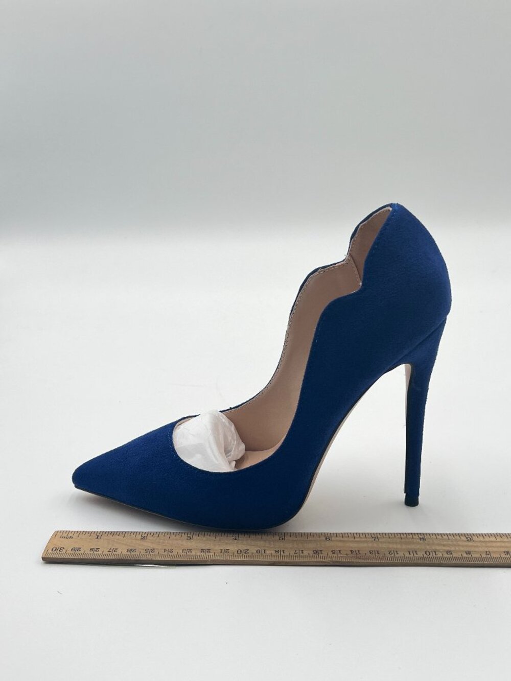 FSJ Blue Classic Pointed Toe High Heels Sexy Stiletto Pumps Office Lady Shoes